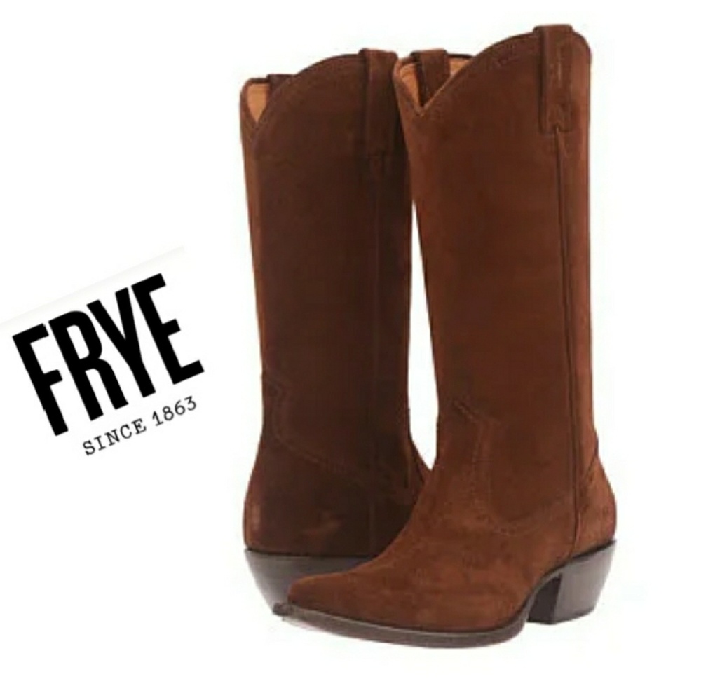 Gorgeous Western Inspired Frye Boots - Picture 6 of 8